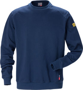 pullover de travail / antistatique / en coton / en polyester
