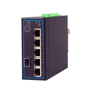 commutateur Ethernet non administrable / 6 ports / gigabit / sur rail DIN