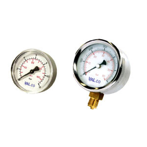 manomètre à cadran / à tube de Bourdon / pour gaz / de process