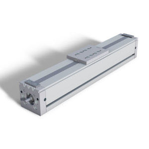 module linéaire à vis à billes / guidé / en profilé aluminium / 1 axe