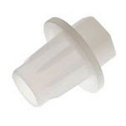bouchon cylindrique / mâle / en plastique / à bride