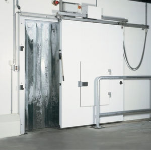 portes souples à lanières / pour chambres froides / industrielles / PVC