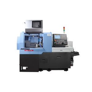 décolleteuse CNC / 2 axes / de haute précision / à deux broches