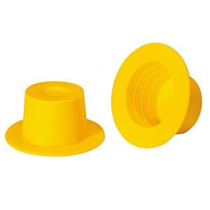 bouchon conique / non fileté / en polyéthylène basse densité (PEBD) / de protection