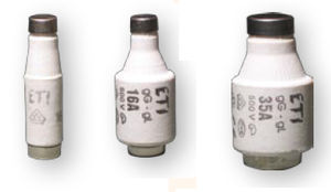 fusible type D / Classe gG / basse tension