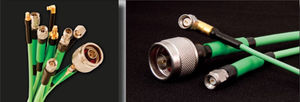 assemblage de câbles RF / coaxial / pour applications militaires