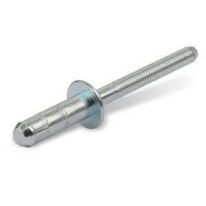 rivet aveugle / à tête bombée / en acier inoxydable / résistance au cisaillement