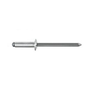 rivet aveugle / à tête cylindrique / en acier / en aluminium