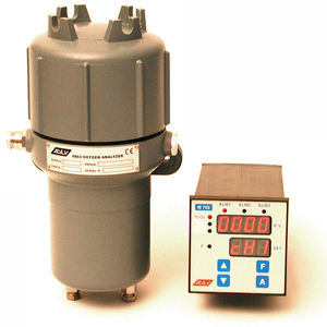 transmetteur de gaz d'oxygène / thermo-paramagnétique / de concentration