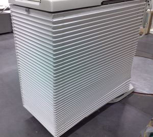 soufflet rectangulaire / en matière plastique / accordéon