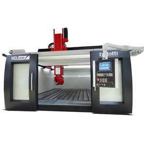 centre d'usinage CNC 5 axes / vertical / à pont / pour aluminium
