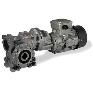 moto-réducteur électrique AC / orthogonal / à vis sans fin / à engrenage hélicoïdal