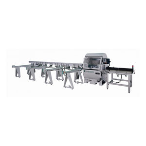 ligne de découpe pour l'aluminium / à lame rotative / CNC / avec convoyeur