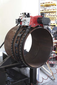 machine de découpe pour métal / à lame rotative / de chanfreinage / pour extrémités de tubes