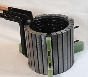 matériau magnétique composite doux pour chauffage par induction