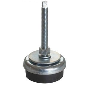 pied de machine / en caoutchouc / antivibration / de mise à niveau