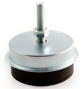 support antivibratoire cylindrique / en caoutchouc / pour soufflante / pour climatisation