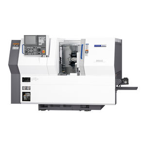tour CNC / 3 axes / à deux broches / à double tourelle