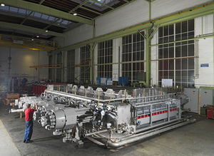compresseur d'air / stationnaire / à moteur électrique / à piston