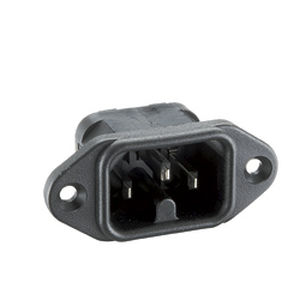 connecteur d'alimentation électrique / 3 pôles / en nylon