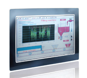 panel PC rétroéclairage à LED / à écran tactile résistif / 800 x 600 / Intel® Atom D2550