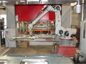 robot articulé / 5 axes / d'automatisation de presse / industriel