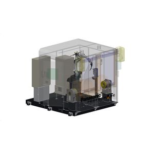 cellule robotisée de soudage à l'arc / pour centre d'usinage