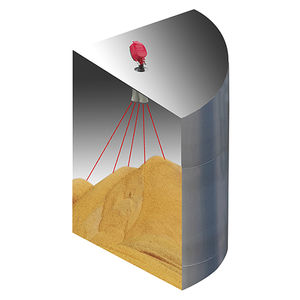 capteur de niveau acoustique / pour solides / pour silo