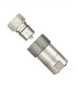 raccord à visser / droit / hydraulique / en acier