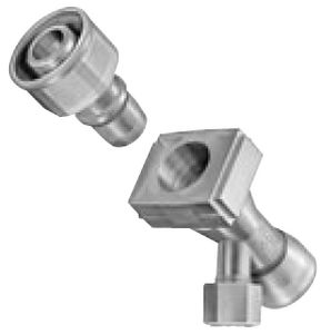 raccord droit / pneumatique / hydraulique / en plastique