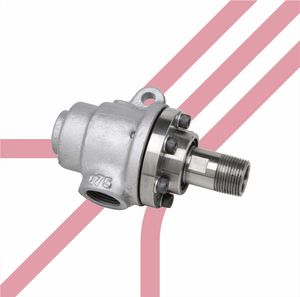 raccord tournant pour eau / pour huile chaude / pour vapeur / à roulements