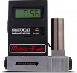 régulateur de débit massique thermique / pour gaz / analogique