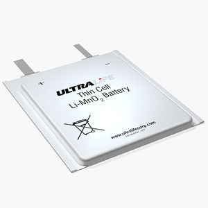 batterie lithium-dioxyde de manganèse / plate / fine / primaire