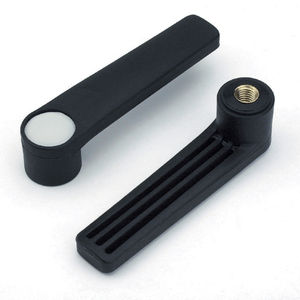 manette indexable de polyamide / avec insert taraudé