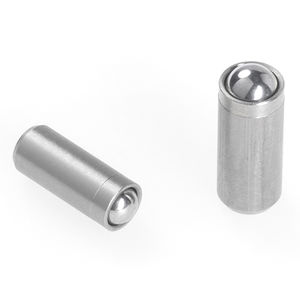 plongeur à bille en acier inoxydable / à ressort