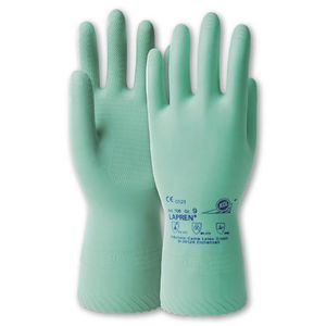 gants de laboratoire / à protection chimique / en latex / en coton