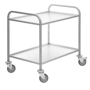 chariot de transport / aluminium / 2 niveaux / 3 niveaux