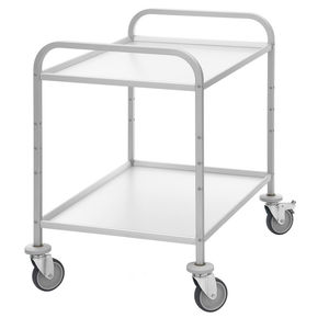chariot de transport / en acier inoxydable / 2 niveaux / 3 niveaux