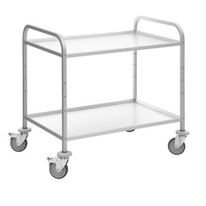 chariot de transport / aluminium / 2 niveaux / 3 niveaux