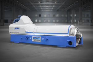 décanteur centrifuge / horizontal / pour déshydratation des boues