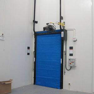 porte à enroulement / industrielle / pour chambre froide