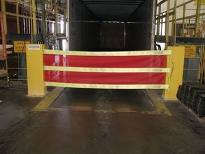 barrière à filet