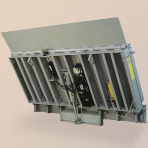 rampe de chargement pour wagon / hydraulique