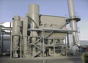 laveur de gaz à sec / chimique / biologique / pour oxyde d'azote