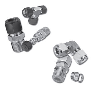raccord à bague / à compression / droit / coudé