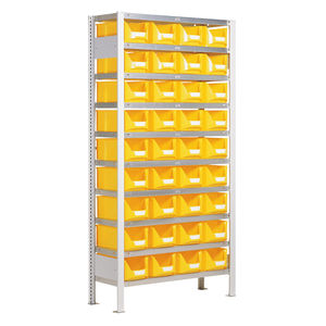 système de rack d'atelier / pour boîtes / à étagères