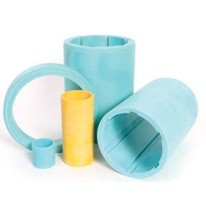 palier lisse cylindrique / en composite / en PTFE / en fibres synthétiques