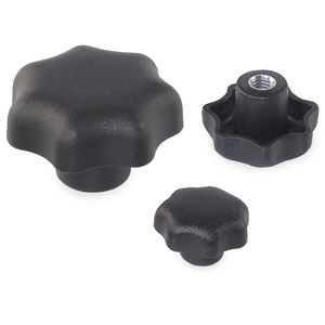 bouton fileté / croisillon / en polyamide