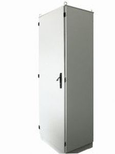 armoire de stockage / sur pied / à portes battantes / en métal