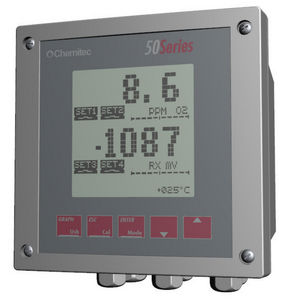 analyseur pH / ORP / de turbidité / pour solides en suspension